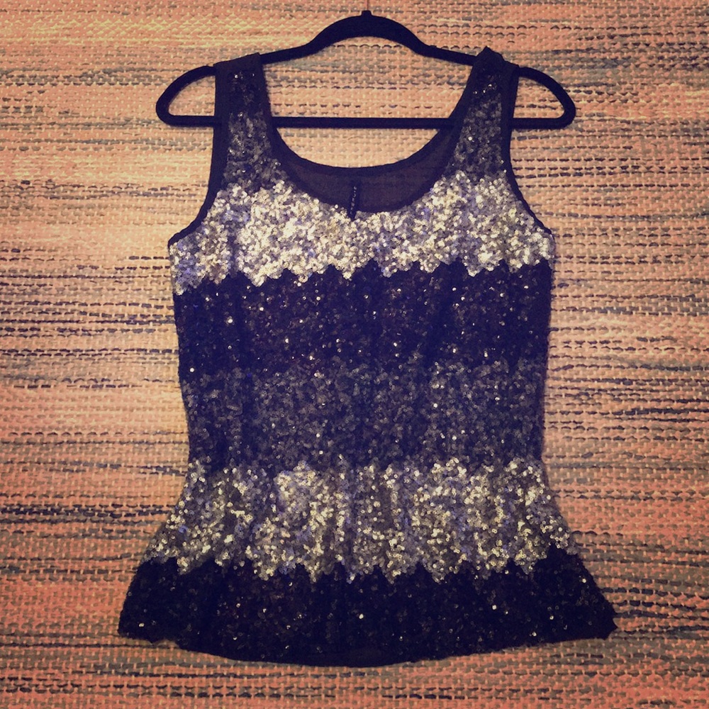 Sequence Tank w/ Sheer Black Back